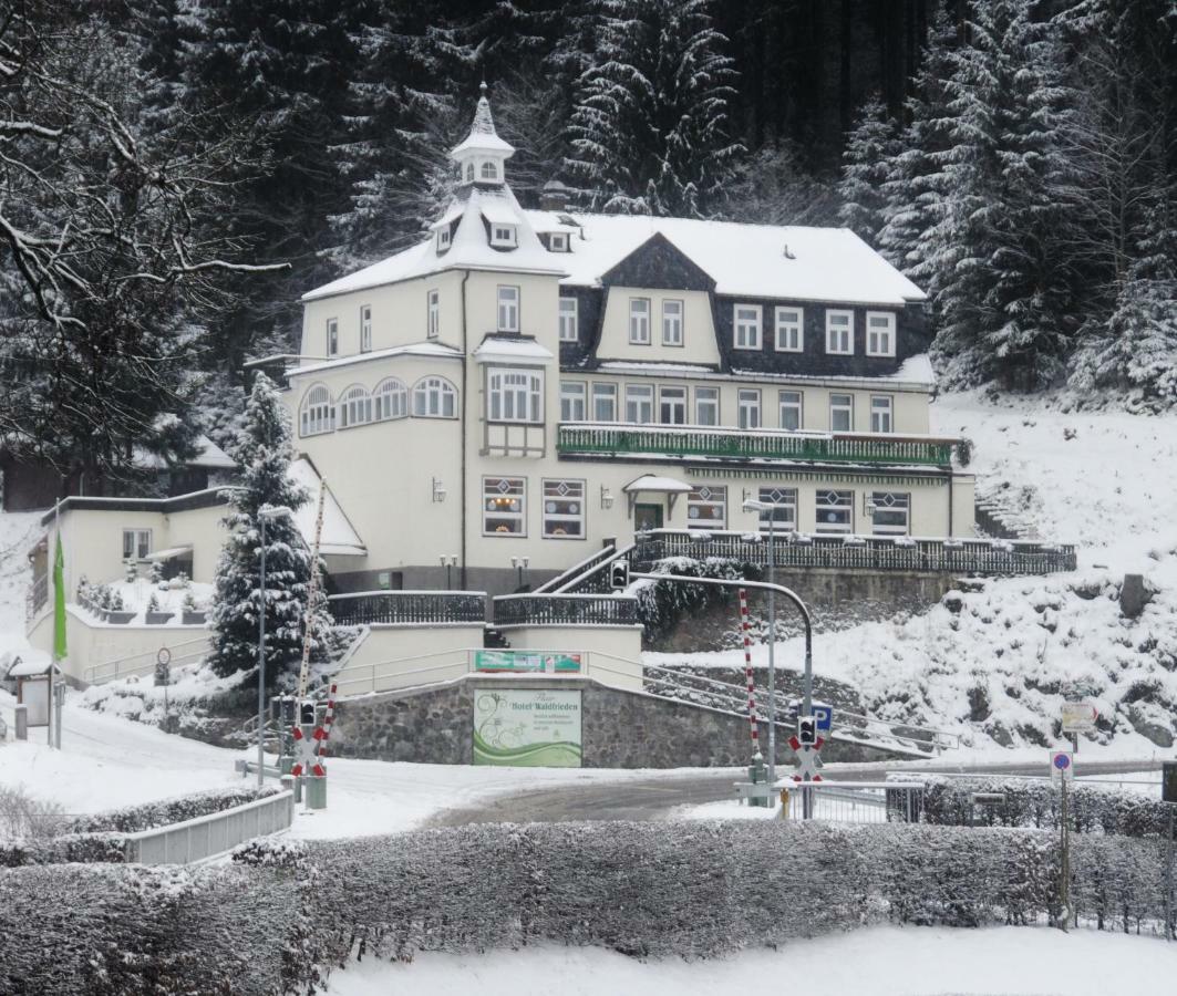 Flair-Hotel Waldfrieden Schwarzatal ภายนอก รูปภาพ